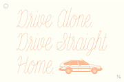 Quatre, a Script Font by Blank Is The New Black (Thumbnail 9 of 9)