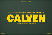 Calven - Family Modern Sans Font, a Sans Serif Font by Say Studio (Thumbnail 1 of 10)