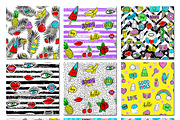 100+ Funny patches + 36 patterns, a Pattern Graphic by Midstream (Thumbnail 9 of 10)