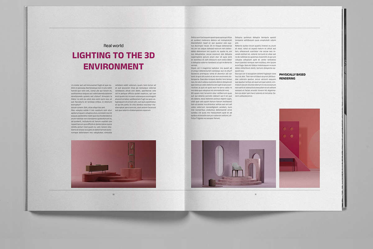 Magenta 3D Render Catalog Brochure, a Brochure Template by Boris Cupac (Photo 7 of 7)