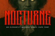 Nocturne, a Serif Font by Loudoun Design Co. (Thumbnail 1 of 5)