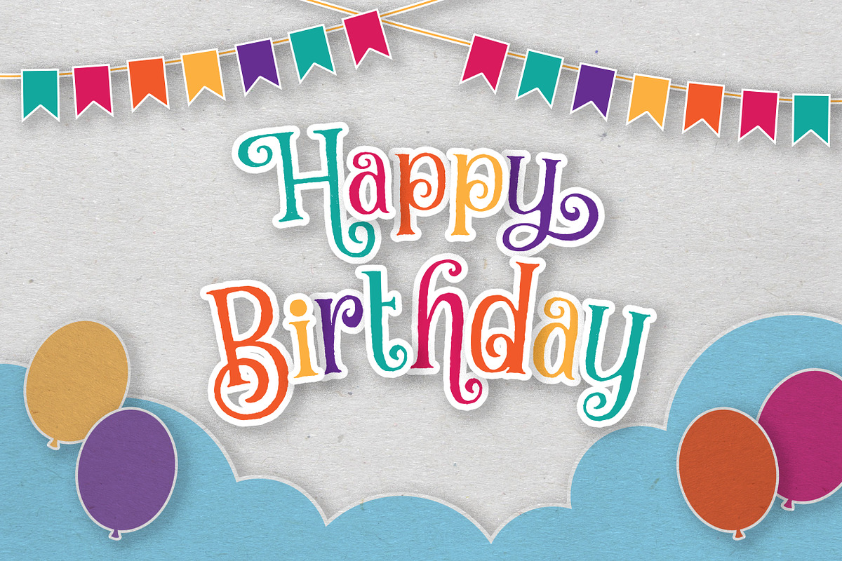 Curely Pro fancy cute lettering font preview 2