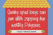 Playglyn, a Handwritten Font by graphicook (Thumbnail 4 of 10)