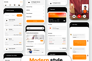 HandyHub: Ondemand service app uikit, an UI Kit Template by Fluttertop (Thumbnail 4 of 8)