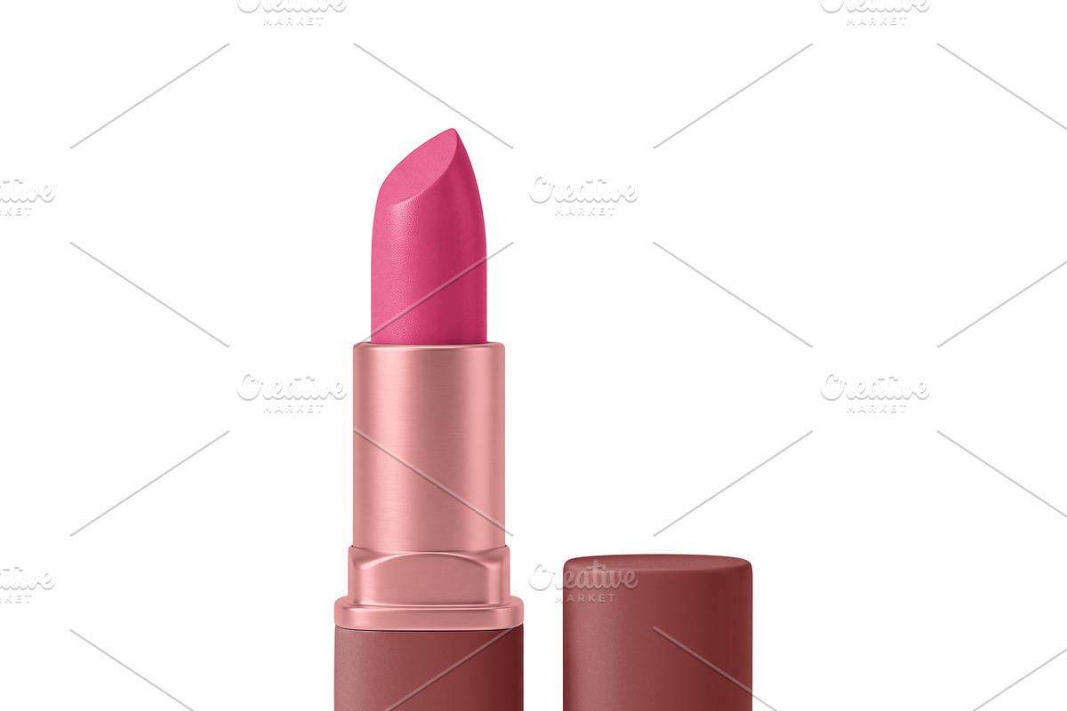 Lipstick PSD Mockup Bundle, an Advertising Mockup by Pixel Foundry (Photo 2 of 6)