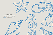 Coastal Cowgirl Illustrations, a Decorative Illustration by Kellie Lynn Media (Thumbnail 3 of 6)