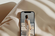 Light and Bright iPhone Mockup, an iPhone Mockup by The Ethical Agency (Thumbnail 1 of 2)