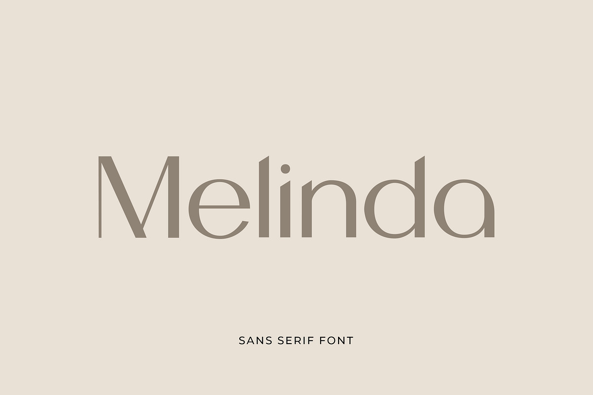 Melinda Evania Modern Sans Serif, a Sans Serif Font by UICreative (Photo 2 of 12)
