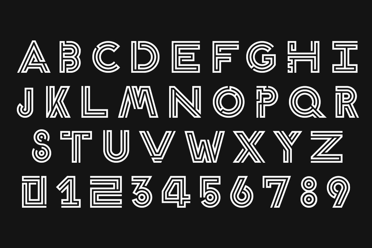 Daidalos Typeface preview 2