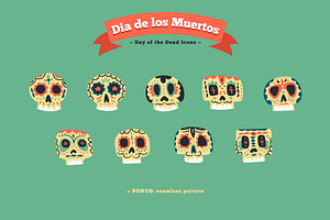 Day Of The Dead Icons