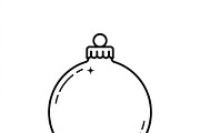 45 Christmas Tree Decorating Icons, an Outline Icon by adenpinkstore (Thumbnail 18 of 22)