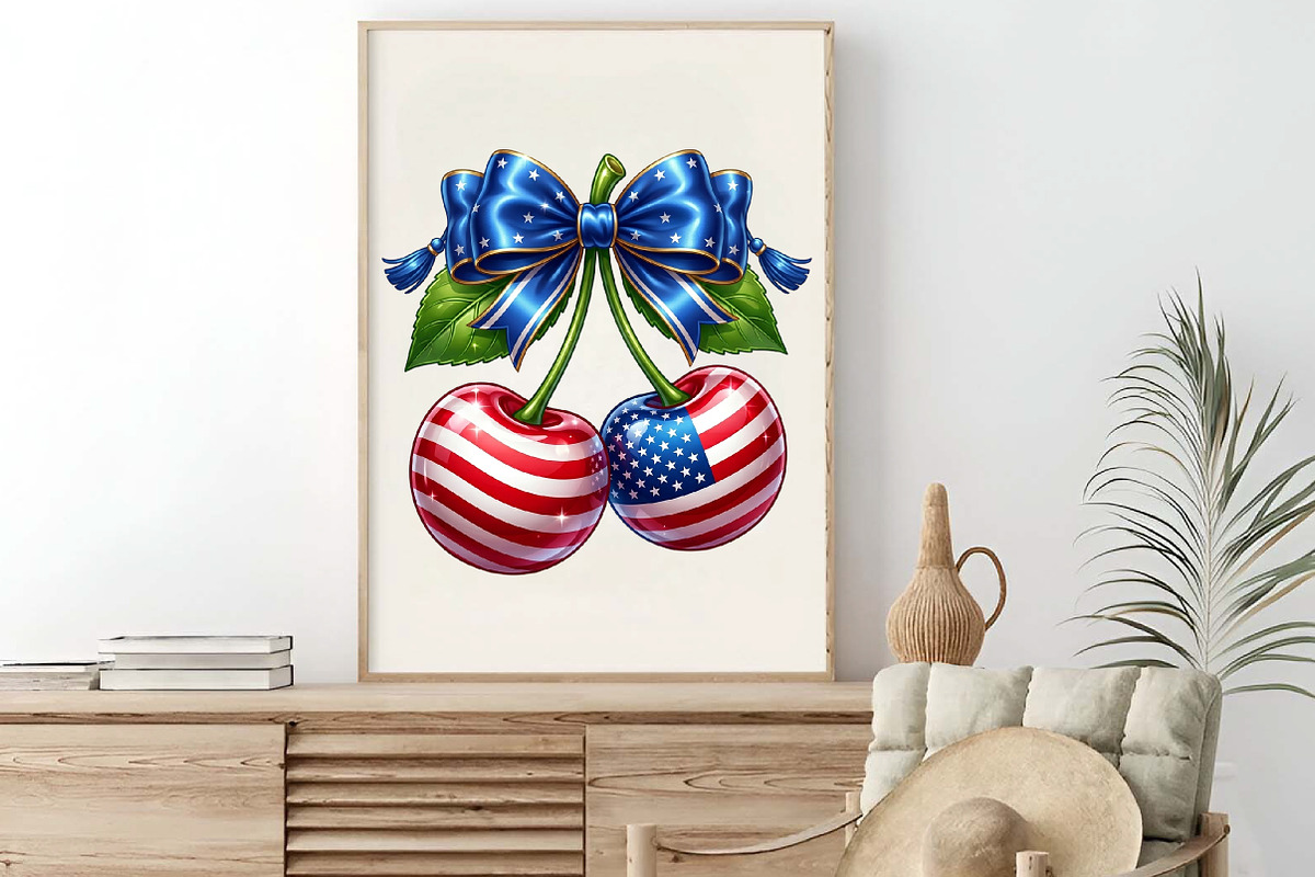 Coquette Cherry Bow Clipart, a Transportation Illustration by Digital Artistic99 (Photo 8 of 9)