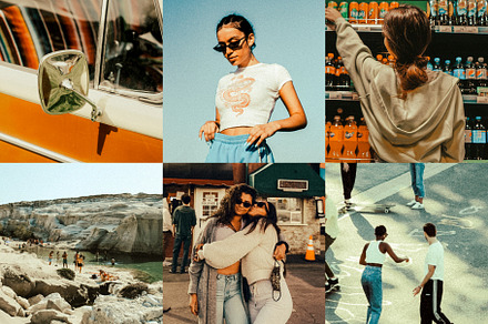 Retro lightroom presets