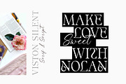 Silent Noise// Modern Font Duo, a Serif Font by Dora Typefoundry (Thumbnail 2 of 12)