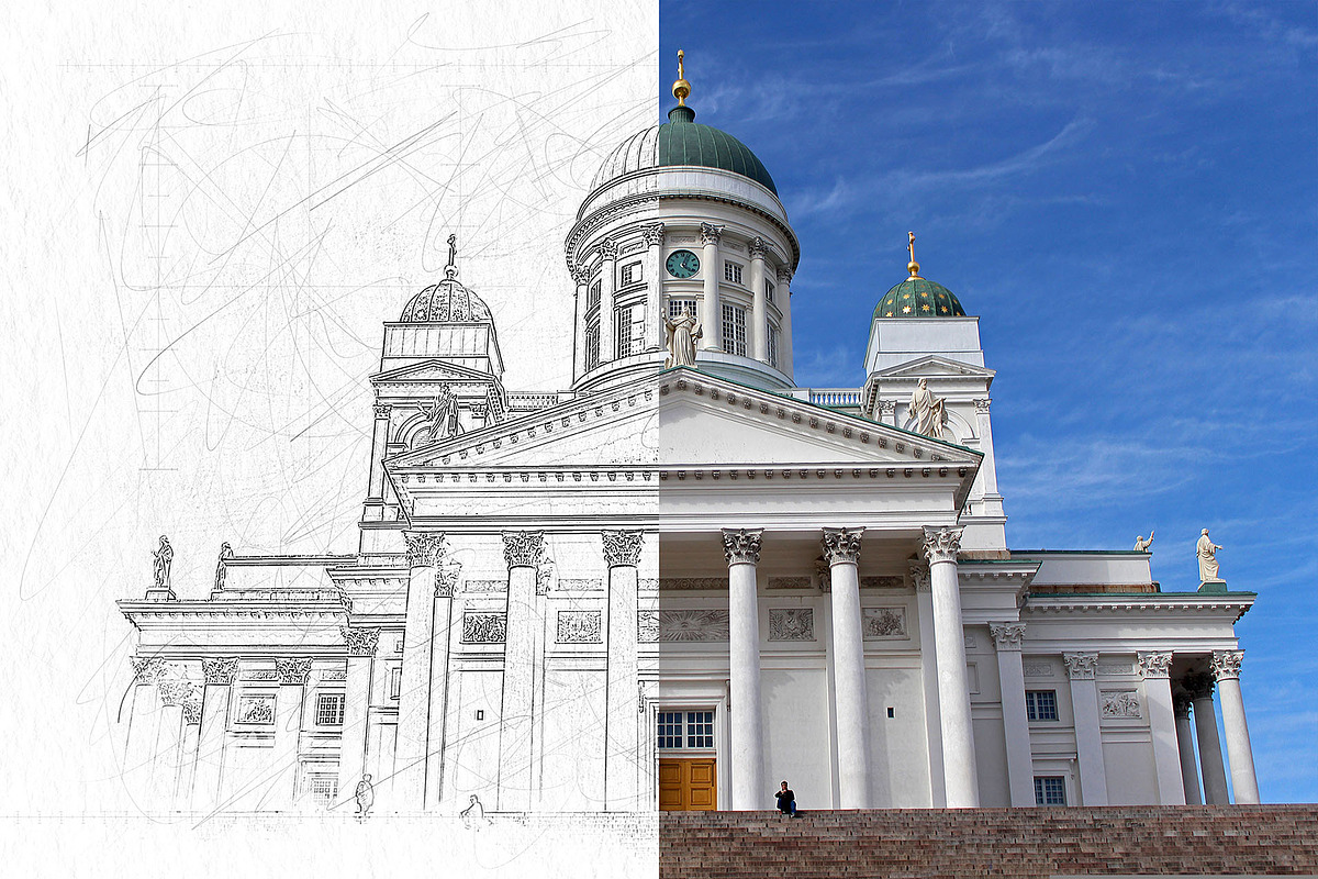 Pencil Sketch Art Photoshop Mockup, an Action Add-On by INTENTFX (Photo 14 of 22)
