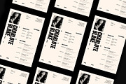Professional CV, Resume Template, a Resume Template by DesignCrest (Thumbnail 8 of 9)
