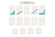 Kids Map Creator, an Object Illustration by Nadezhda Mikhailova (Thumbnail 5 of 15)
