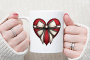 Valentine's Day Heart Coquette Bow, an Illustration by Sublimation Artist (Thumbnail 5 of 6)