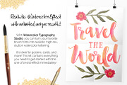 Watercolor Lettering Studio Pro, a Plug-in Add-On by Drifter Studio PrintShop (Thumbnail 4 of 8)
