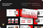 Musea Startup Pitcdeck Google Slide, a Presentation Template by SquidPixey (Thumbnail 1 of 7)
