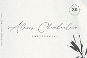 Ashley Michael Heart Wedding Script, a Script Font by Mila Garret (Thumbnail 10 of 20)