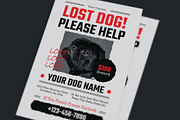Lost Dog Flyer, a Flyer Template by Guuver (Thumbnail 3 of 3)