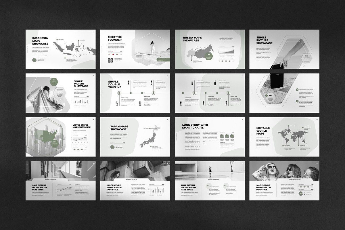 Hexagon Animated Presentation, a Presentation Template by Creathrive Design (Photo 8 of 12)