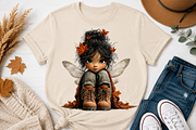 Fall Fairy Clipart Bundle, a Seasonal Illustration by CreationArt (Thumbnail 2 of 5)