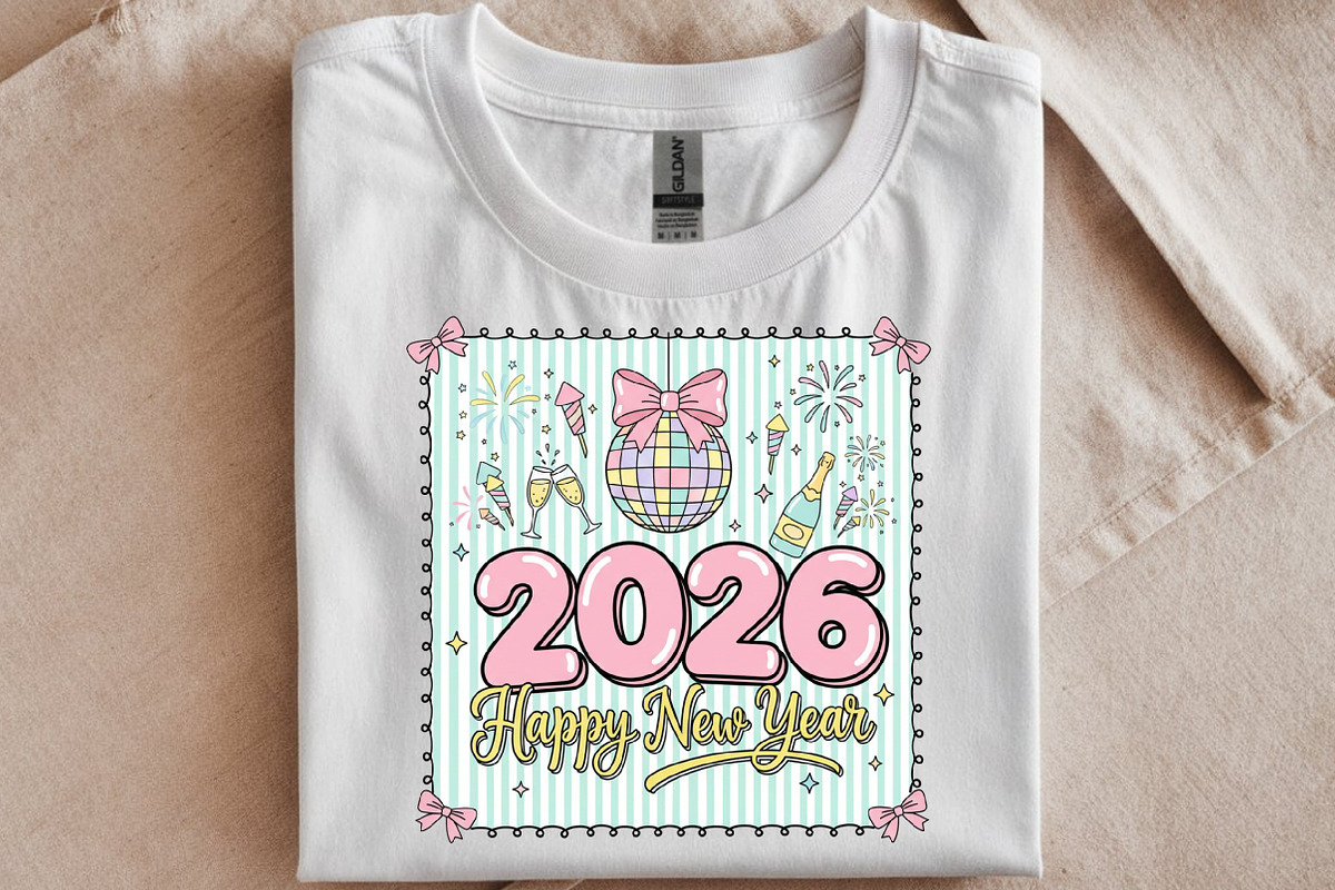 Happy New Year 2026 PNG, an Illustration by SinaCreation (Photo 5 of 11)