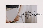 lipstick // #stayhome discount, a Script Font by PeachCreme (Thumbnail 7 of 8)