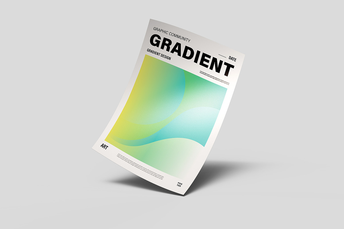 Paper Poster Mockups - 12 views, an Advertising Mockup by Illusiongraphic (Photo 7 of 28)