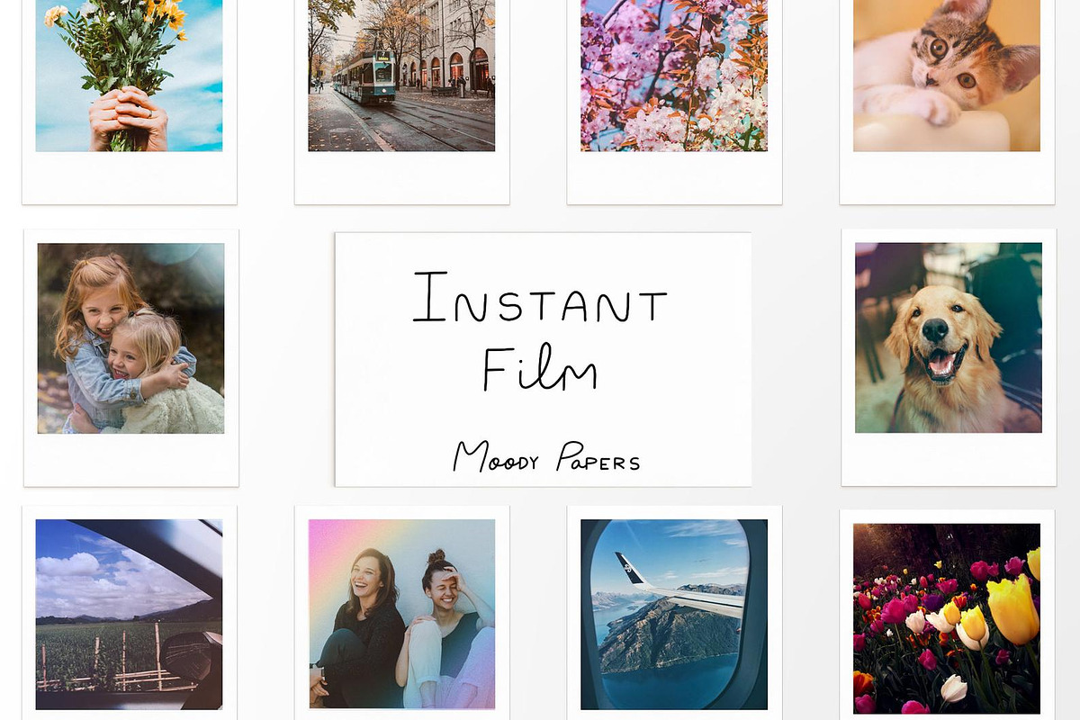 Instant Film Clipart, an Object Graphic by MoodyPapers (Photo 1 of 4)