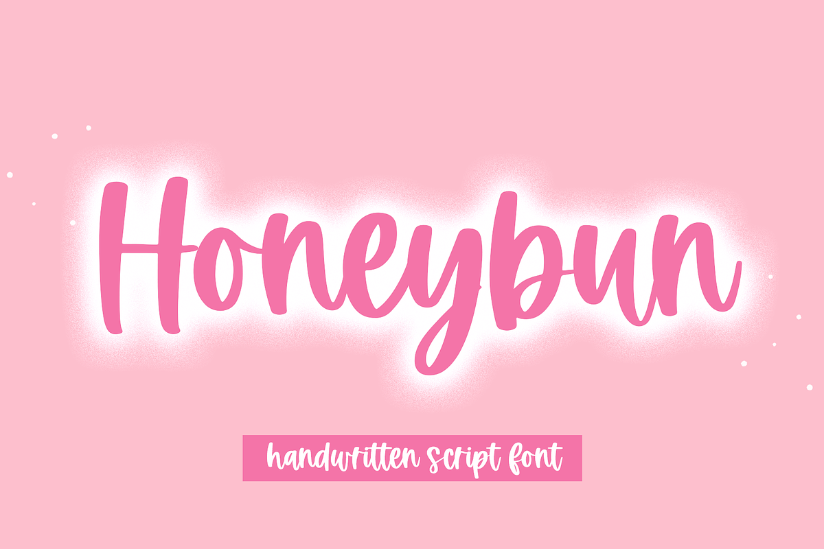 Honeybun | Handwritten Script Font