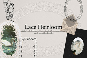 Lace Heirloom: Frames & Overlays