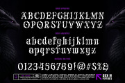 Cursed Claw Typeface, a Blackletter Font by alit design (Thumbnail 7 of 20)