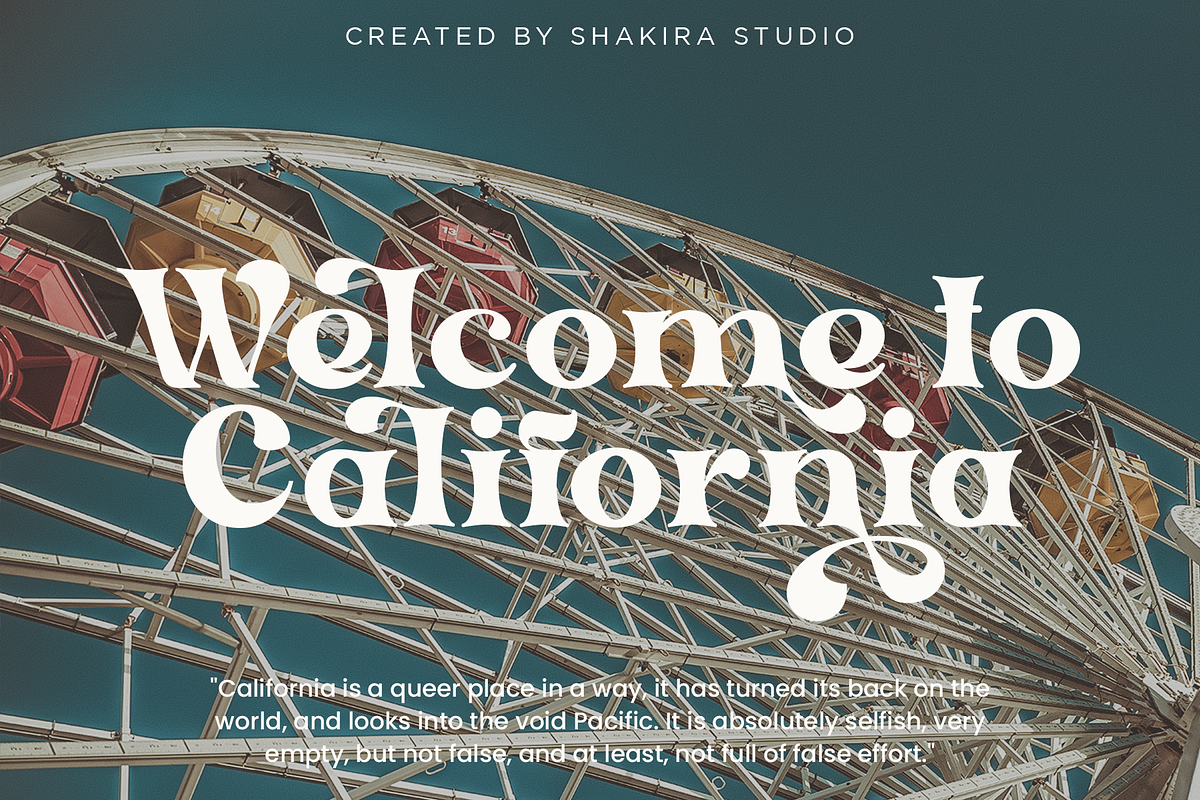 Aminah - Modern Retro Serif, a Serif Font by Shakira Studio (Photo 5 of 11)
