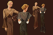 90+ Vintage Fashion Ladies Clipart, a Person Illustration by Lilithcollageart (Thumbnail 8 of 12)