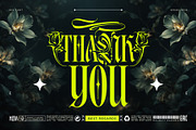 Majesty Rosaria Typeface, a Blackletter Font by alit design (Thumbnail 20 of 20)