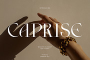 Caprise | Modern Serif, a Serif Font by Muntab_Art (Thumbnail 1 of 11)