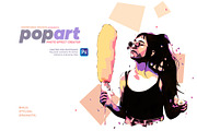 Pop Art PS Action, an Action Add-On by IndWorks Design (Thumbnail 1 of 10)