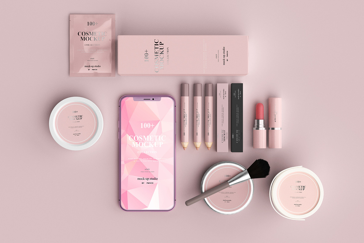 100+ Cosmetic Mock-up Collection, a Pens & Pencil Mockup by pmvch (Photo 5 of 100)