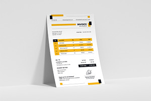 Corporate Invoice Template, a Flyer Template by Artnivora.Std
