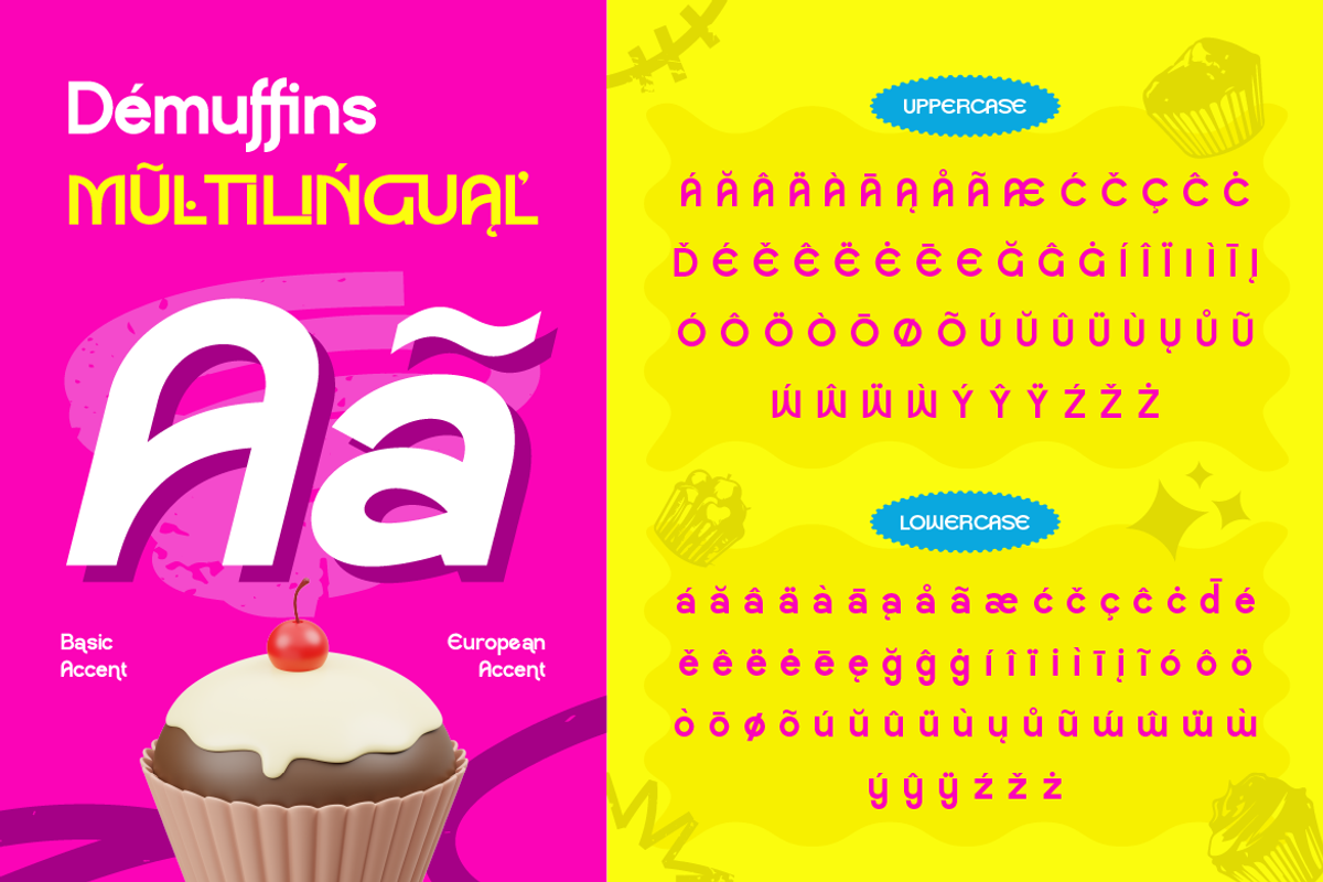 Demuffins - Modern Sans Serif, a Sans Serif Font by Artisan Themes (Photo 11 of 12)