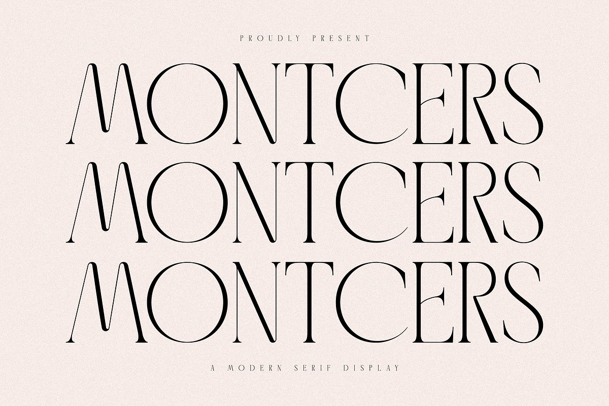 Montcers A Modern Serif Font, a Serif Font by Storytype Studio (Photo 1 of 15)