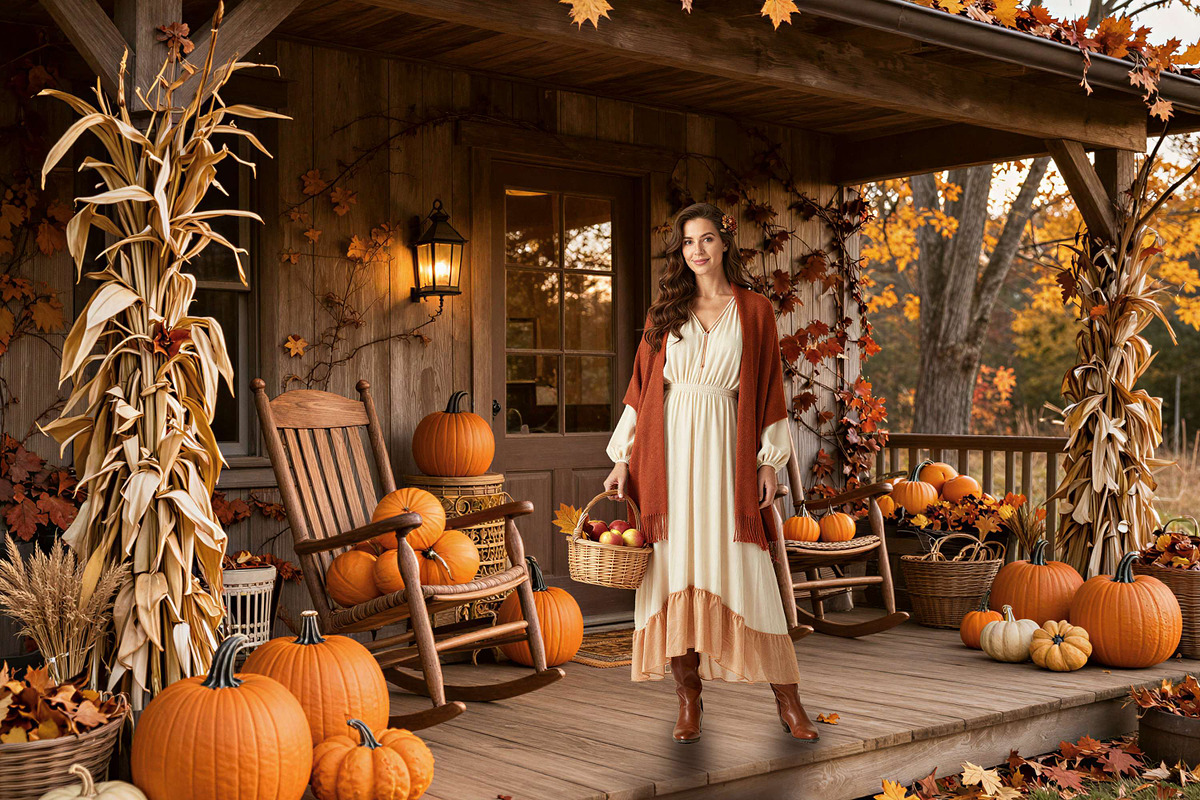 28 Autumn Harvest Digital Backdrops, a Background Graphic by 3Motional (Photo 16 of 18)