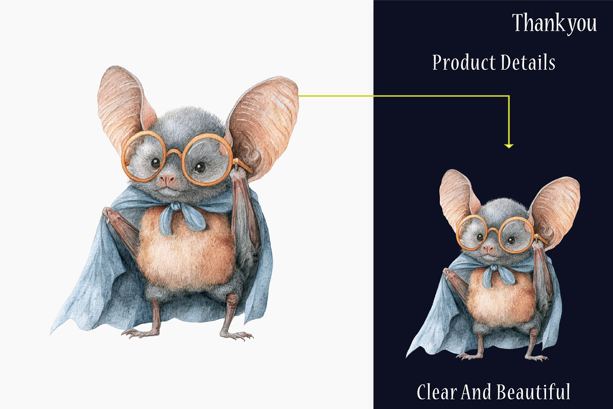 Quirky Halloween Funny Bat Sublimati, a Graphic by designcity5 (Photo 5 of 5)
