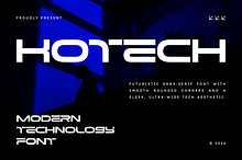 Kotech - Modern Tech Font