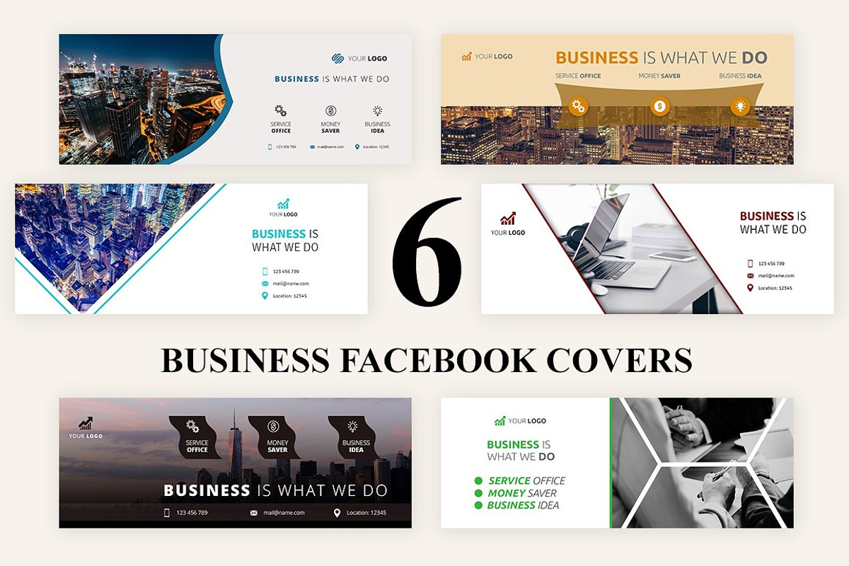 666 Facebook Covers Templates, a Social Media Template by UNIK Agency (Photo 19 of 69)