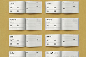 Weekly Planner Project Design