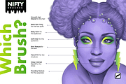 Nifty Brushes for Procreate, a Brush Add-On by Riveros Illustration (Thumbnail 11 of 11)